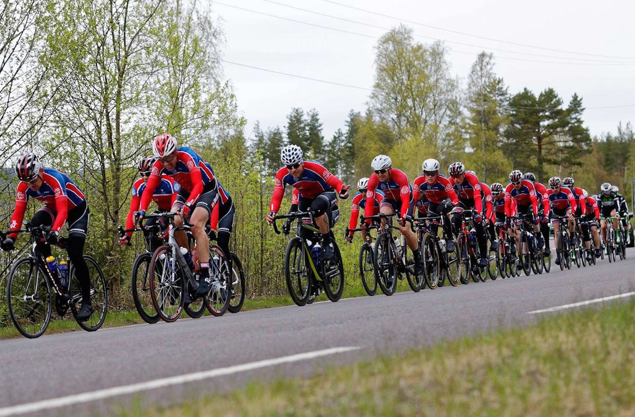 Nordmarka Rundt kan knekke selv de sterke lagene om de ikke kjører smart og taktisk. Rye XP sikter mot pallen på det 148km lange rittet se selv er arrangør for. Foto: Ola Morken Nordmarka Rundt kan knekke selv de sterke lagene om de ikke kjører smart og taktisk. Rye XP sikter mot pallen på det 148km lange rittet se selv er arrangør for. Foto: Ola Morken