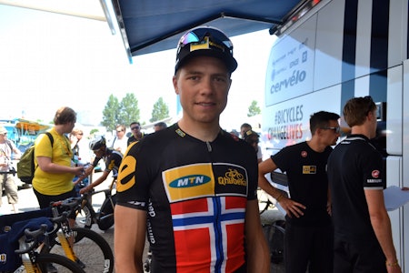 MESTERLIG: Edvald Boasson Hagen er Norges ambassadør i Tour de France feltet. Foto: Marcus Liebold.