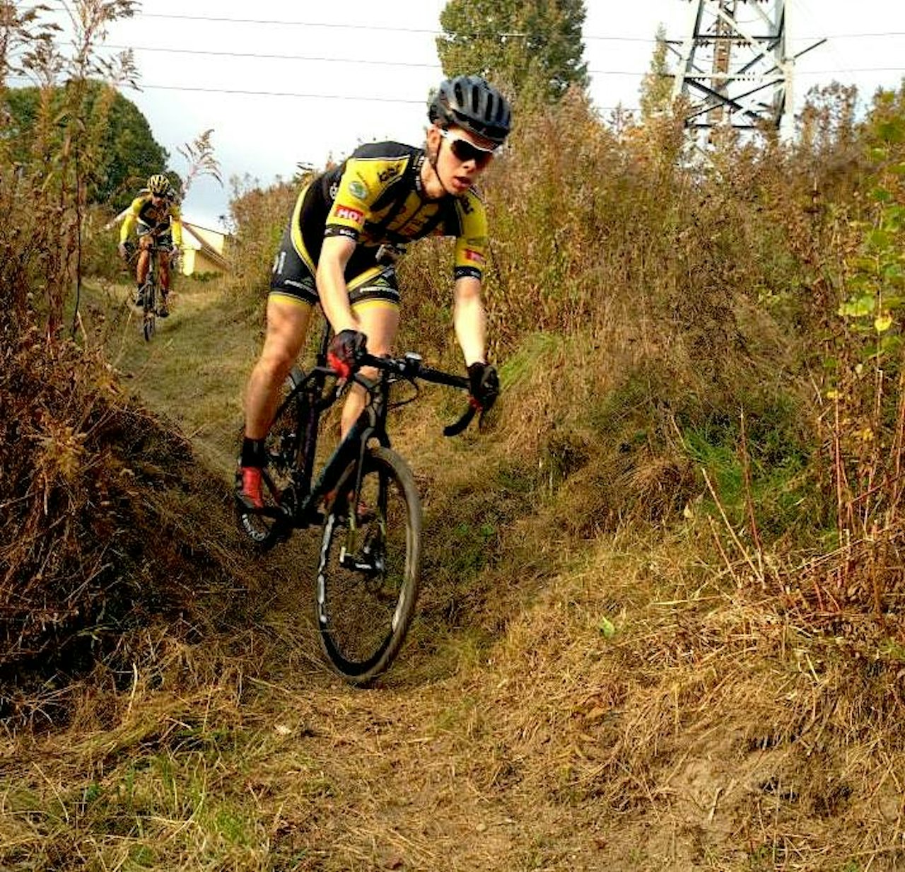 I FARTA: Fredrik Haraldseth har hatt svært høy fart i treningsrittene før årets norgescup starter. Foto: Privat.  I FARTA: Fredrik Haraldseth har hatt svært høy fart i treningsrittene før årets norgescup starter. Foto: Privat.