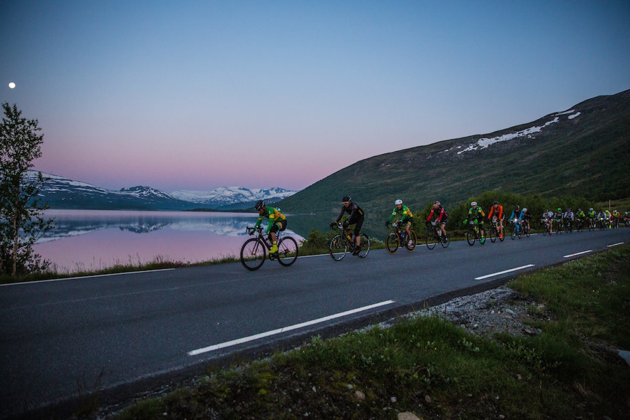 KUPERT: Jotunheimen Rundt inneholder flere bratte utforkjøringer. Rittet tillater sykler med skivebremser. Foto: Håvard Nesbø.  KUPERT: Jotunheimen Rundt inneholder flere bratte utforkjøringer. Rittet tillater sykler med skivebremser. Foto: Håvard Nesbø.