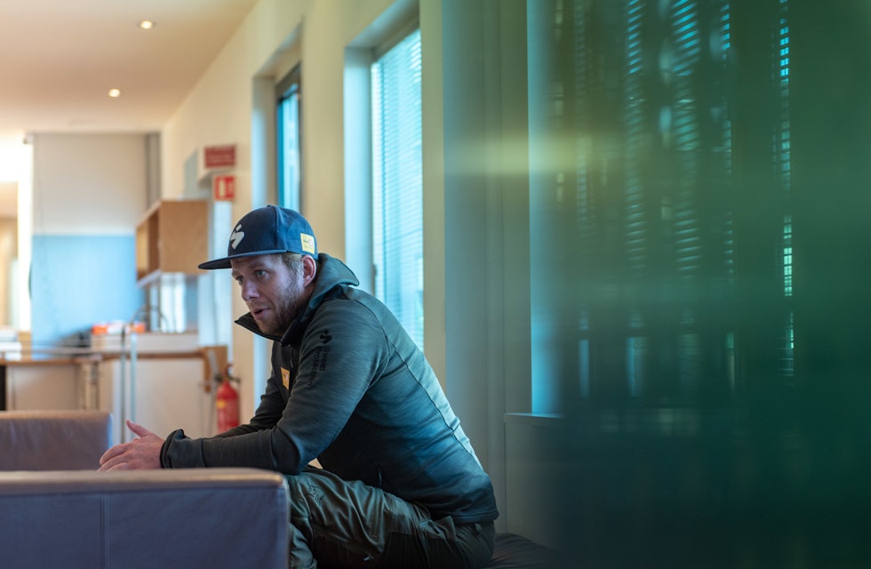 KLAR FOR CAMP: Jens Haugland får også brynet seg på militærets opplegg de kommende dagene. Foto: Henrik Alpers Jens-haugland-1