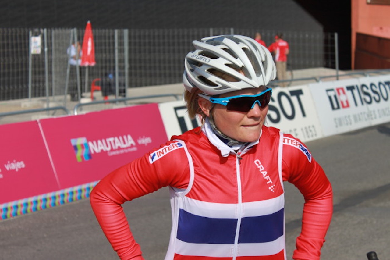 BESTE NORSKE: Emilie Moberg ble best av de norske med sin 42. plass. Foto: NCF.