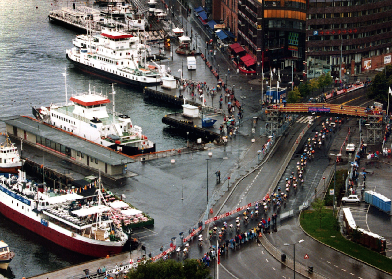 24 ÅR SIDEN SIST: I 1993 ble sykkel-VM arrangert i Oslo og på Hamar, i 2017 er det Bergen sin tur. Foto: Cor Vos. 