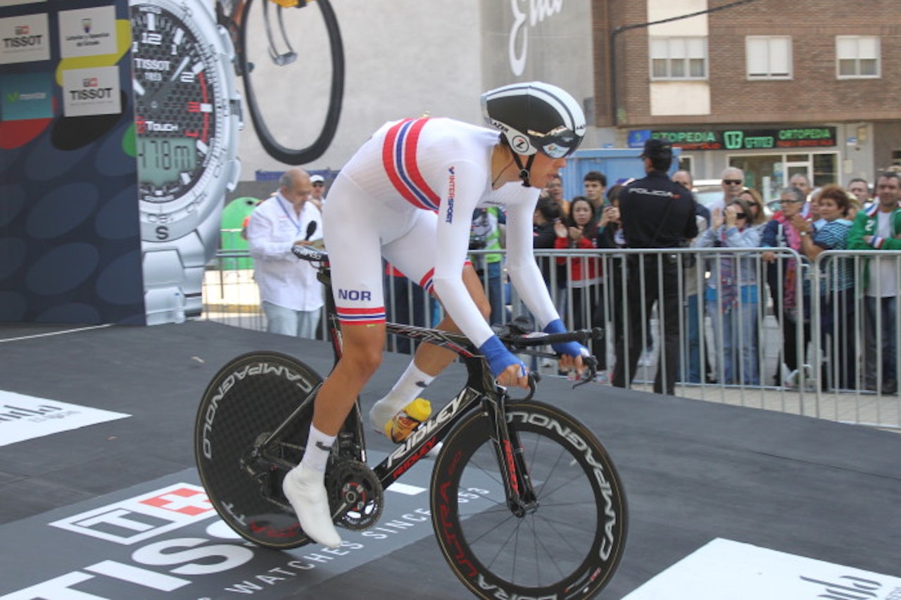 SLITEN: Vegard Breen er sliten etter en lang sesong, og sånn sett ikke skuffet over resultatet. Foto: NCF. SLITEN: Vegard Breen er sliten etter en lang sesong, og sånn sett ikke skuffet over resultatet. Foto: NCF.