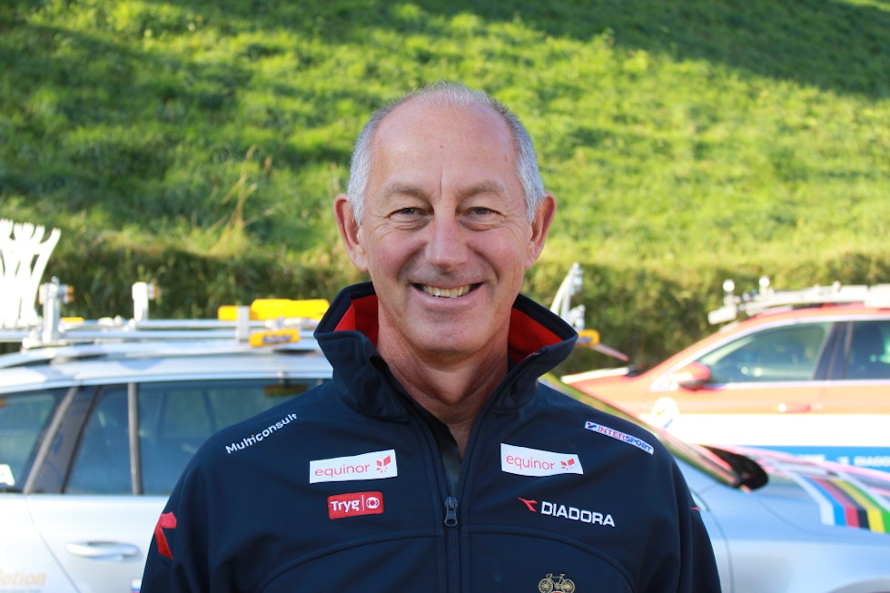 SPORTSSJEF: Hans Falk, i Norges Cykleforbund. Foto: Cato Karbøl/Norges Cykleforbund hans falk, norges cykleforbund