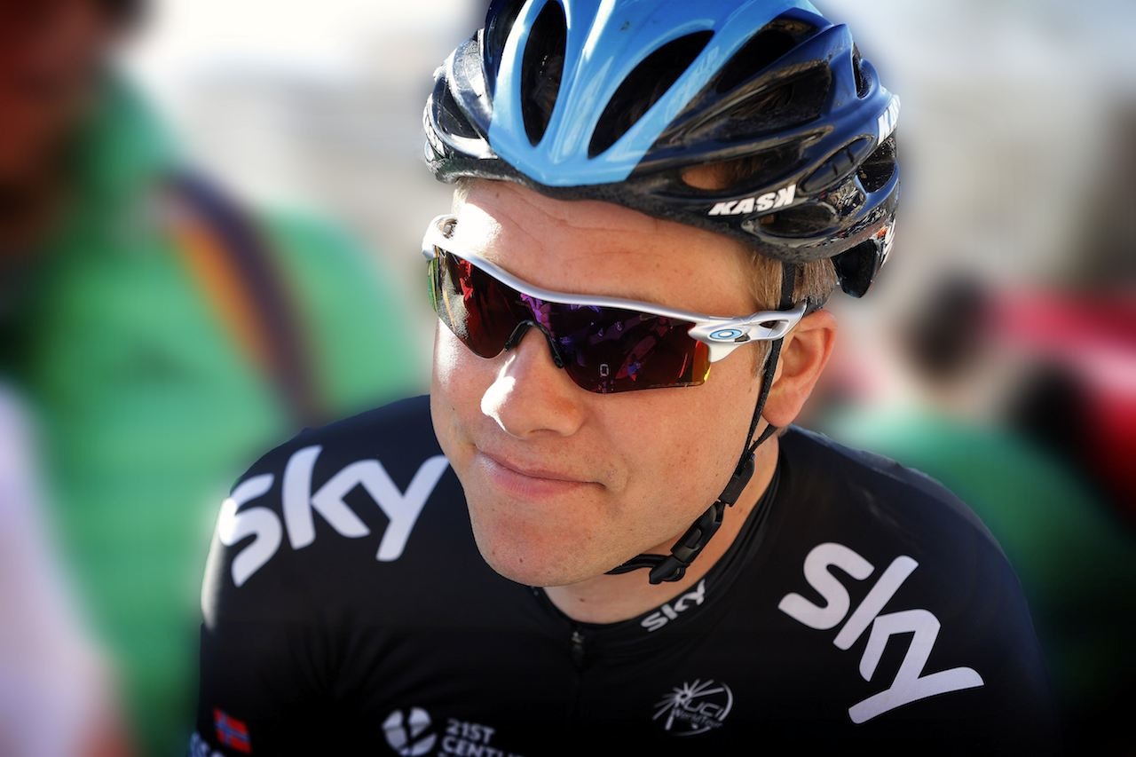 SKIFTER BEITE: Edvald Boasson Hagen skal sykle for MTN-Qhubeka  p/b Samsung fra 2015. Foto: Cor Vos.