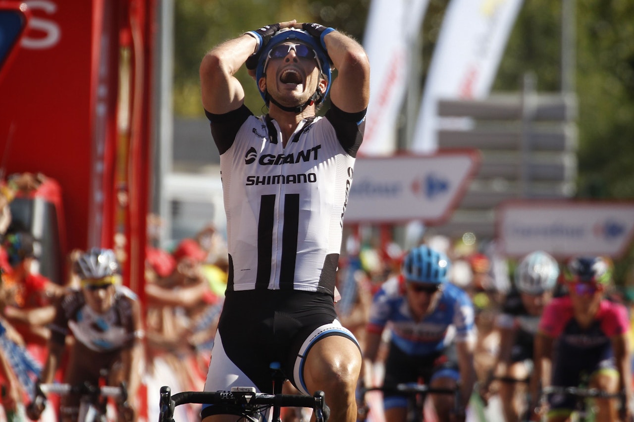 HERLIG REVANSJE: John Degenkolb har skuffet på de to første fellesstartetappene. I dag slo han grusomt tilbake og var fullstendig overlegen i spurten! Foto: Cor Vos.  HERLIG REVANSJE: John Degenkolb har skuffet på de to første fellesstartetappene. I dag slo han grusomt tilbake og var fullstendig overlegen i spurten! Foto: Cor Vos.