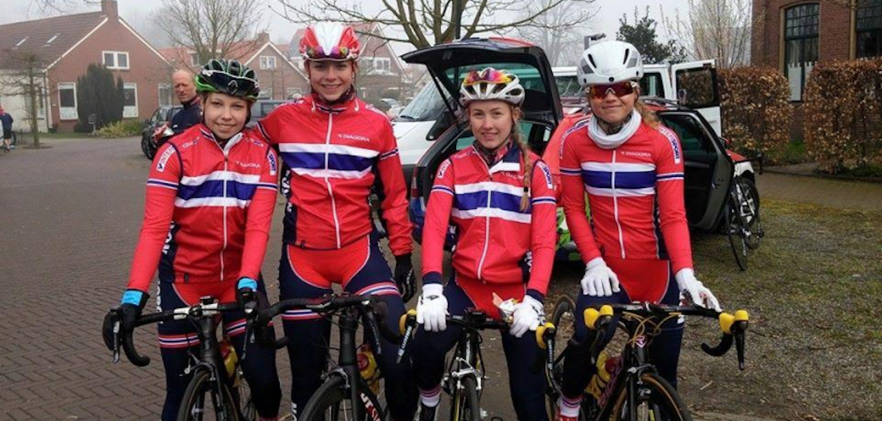 EGEN INTERNASJONAL CUP: Endelig får K-Junior samme mulighet som juniorgutta til å matche seg internasjonalt. Foto: NCF. EGEN INTERNASJONAL CUP: Endelig får K-Junior samme mulighet som juniorgutta til å matche seg internasjonalt. Foto: NCF.