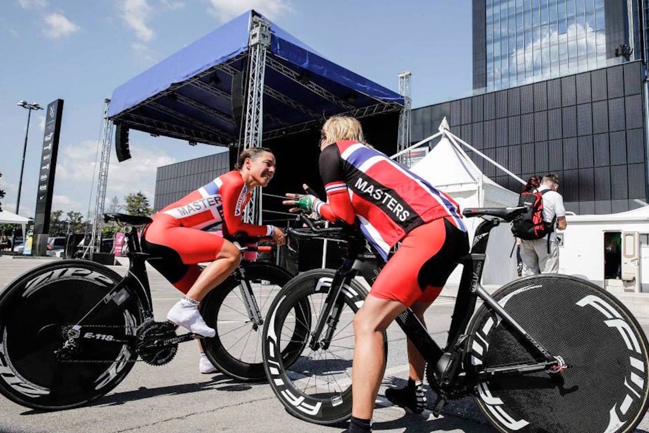 TILBAKE I VM: Verken Kristin Falck (til venstre) eller Trine Hansen deltok på VM i fjor, men er tilbake i år. Foto: UCI TILBAKE I VM: Verken Kristin Falck (til venstre) eller Trine Hansen deltok på VM i fjor, men er tilbake i år. Foto: UCI
