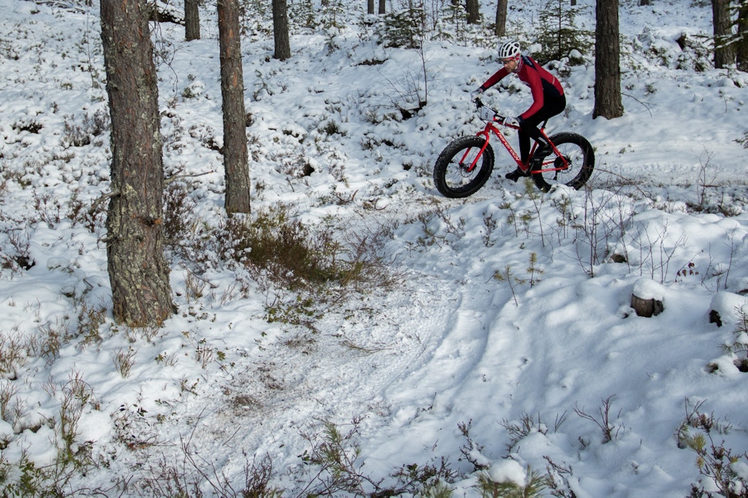 Magnus Bergan havnet akkurat utenfor sammenlagtpallen i herreklassen, men så ut til å trives i løypa No 9 Magnus Bergan1400x933