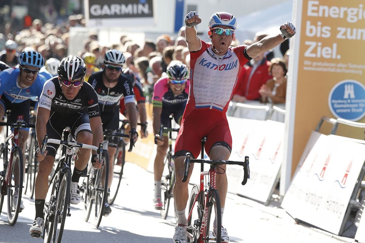 BESTEMANN: Alexander Kristoff vant Vattenfall Cyclassics etter en maktemonstrasjon av en langspurt. Foto: Cor Vos BESTEMANN: Alexander Kristoff vant Vattenfall Cyclassics etter en maktemonstrasjon av en langspurt. Foto: Cor Vos
