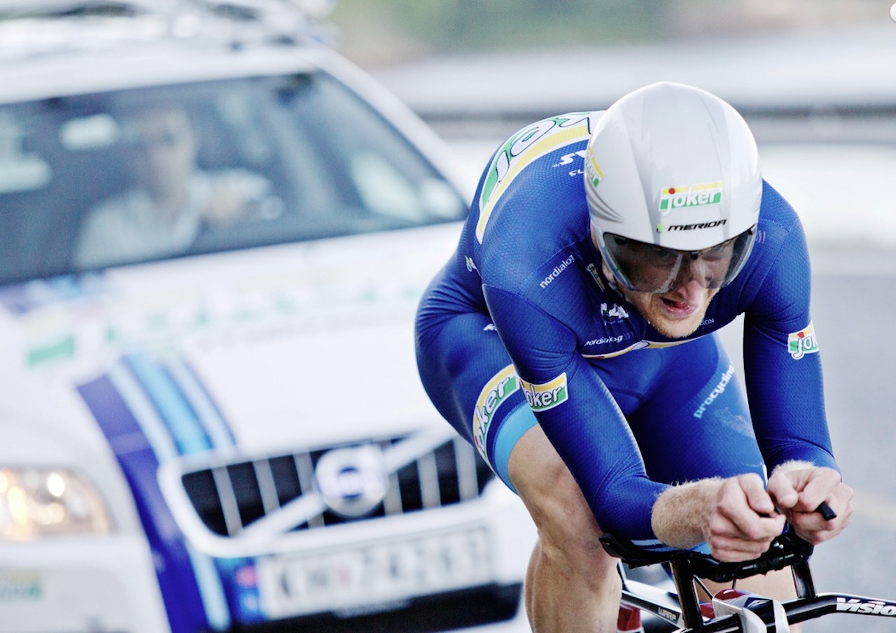 JOVIALT WATTMONSTER: En av feltets hyggeligste går med planer om å tråkke 420 watt i en hel klokketime i morgen. Foto: Team Joker. JOVIALT WATTMONSTER: En av feltets hyggeligste går med planer om å tråkke 420 watt i en hel klokketime i morgen. Foto: Team Joker.