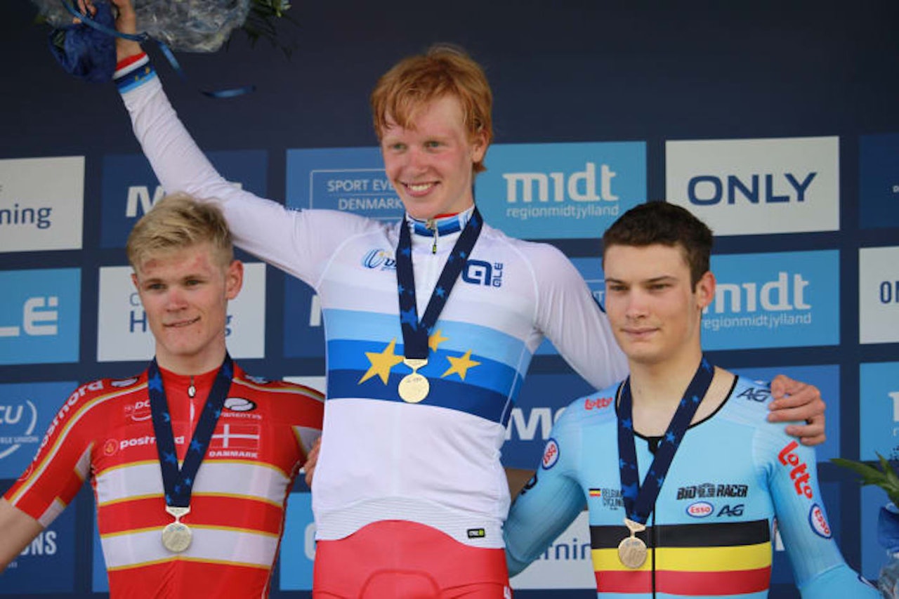 EM-GULL: Andreas Leknessund satte standarden for de norske i EM med gull på tempoen. Foto: NCF  EM-GULL: Andreas Leknessund satte standarden for de norske i EM med gull på tempoen. Foto: NCF