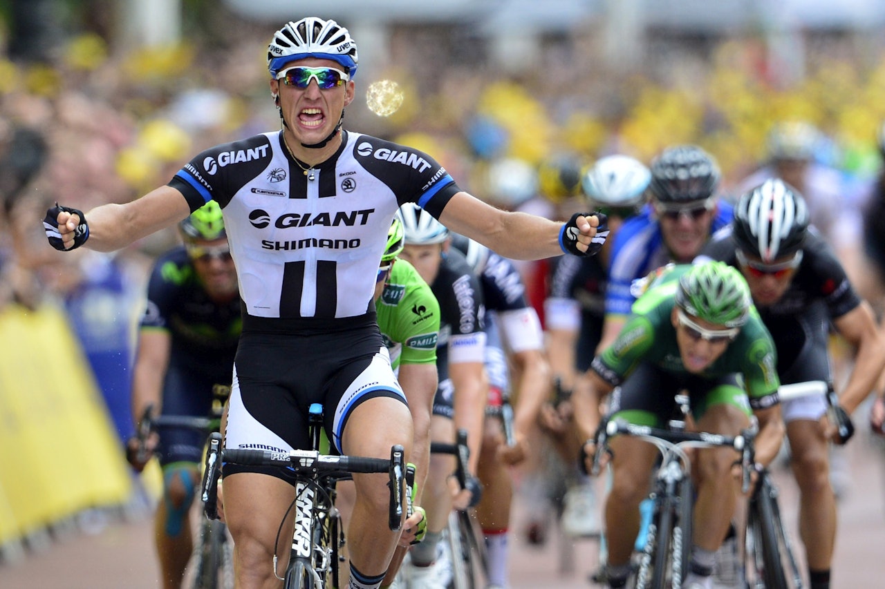 SPURTKONGEN: Marcel Kittel har åtte etappeseiere i Tour de France på samvittigheten. Nå er han klar for å utfordre hjemmefavorittene i Arctic Race of Norway. Foto: Cor Vos SPURTKONGEN: Marcel Kittel har åtte etappeseiere i Tour de France på samvittigheten. Nå er han klar for å utfordre hjemmefavorittene i Arctic Race of Norway. Foto: Cor Vos