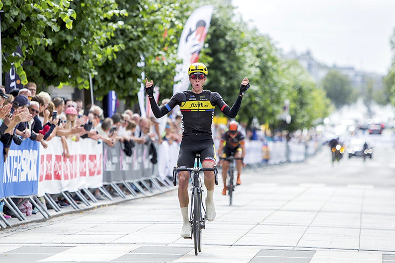 SEIER: Åsmund Løvik fra Team Fixit.no vant Norgescuprittet i Sandefjord. Foto: Pål Westgaard SEIER: Åsmund Løvik fra Team Fixit.no vant Norgescuprittet i Sandefjord. Foto: Pål Westgaard