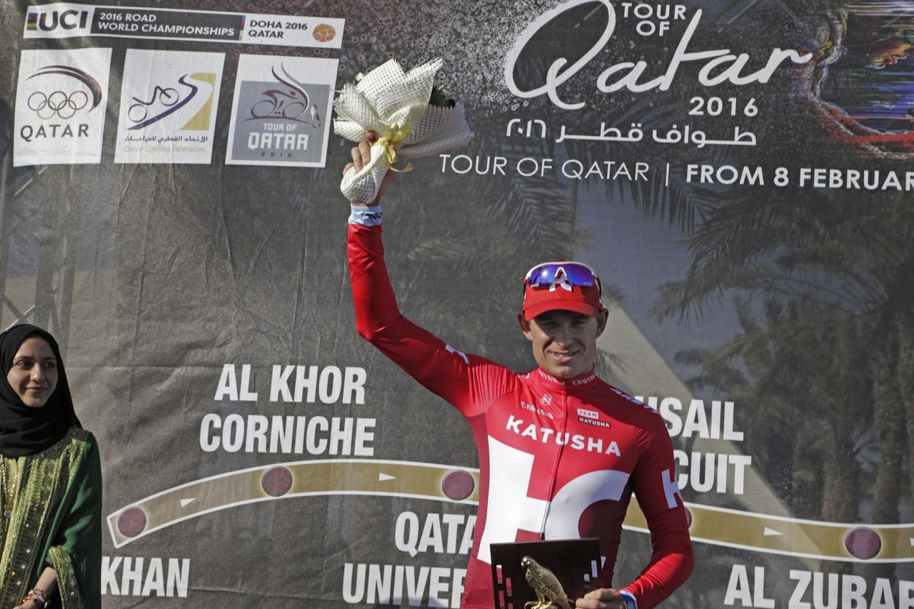 I STORFORM: Alexander Kristoff har fått en flott start på sesongen i Tour of Qatar. Foto: Cor Vos. 
