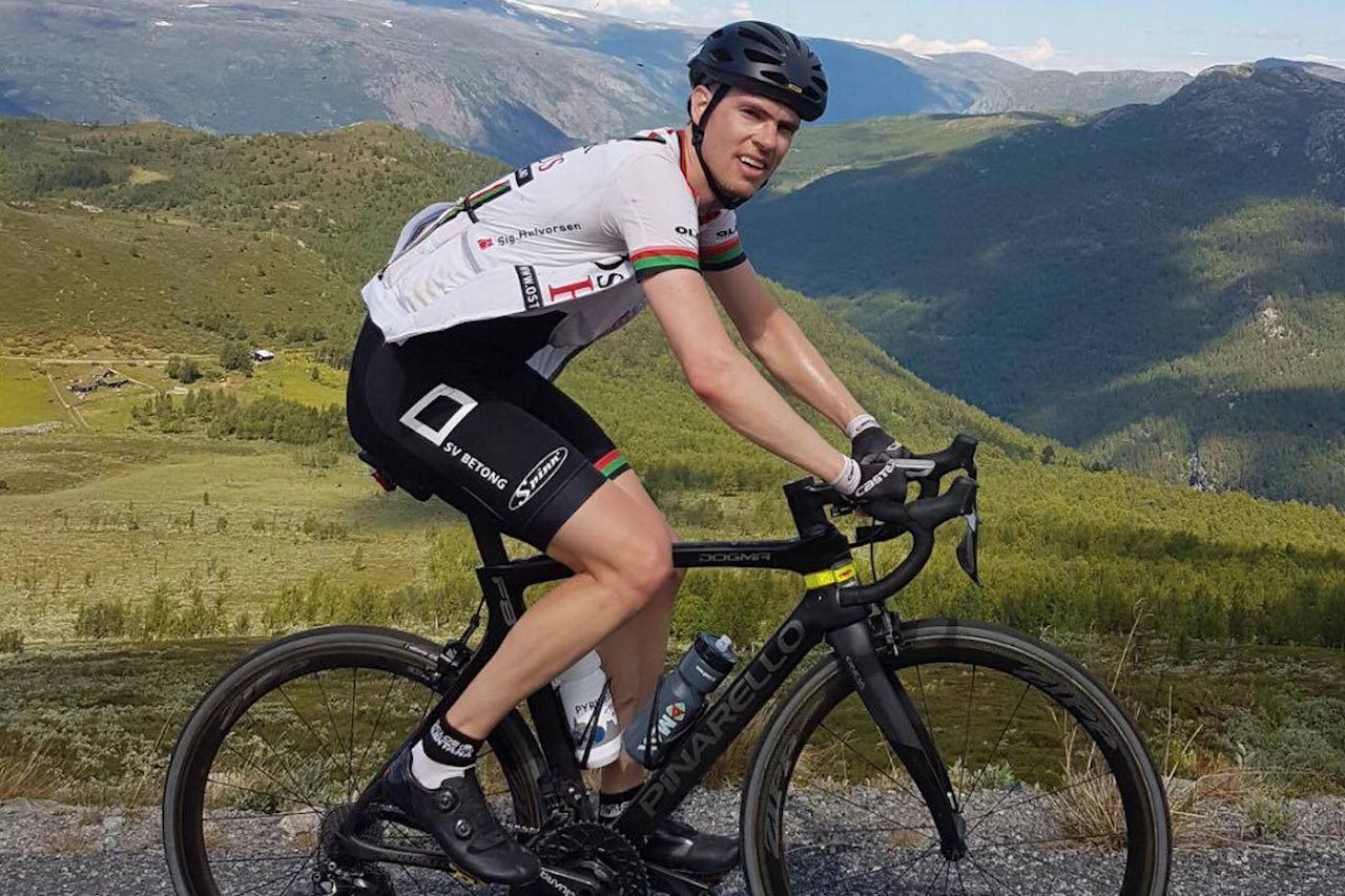 ANDREPLASS: Per Arvid Gimre fra Sandnes SK ligger på andreplass sammenlagt i Viking Tour og er beste norske. Foto: Morten Andreas Løchen ANDREPLASS: Per Arvid Gimre fra Sandnes SK ligger på andreplass sammenlagt i Viking Tour og er beste norske. Foto: Morten Andreas Løchen