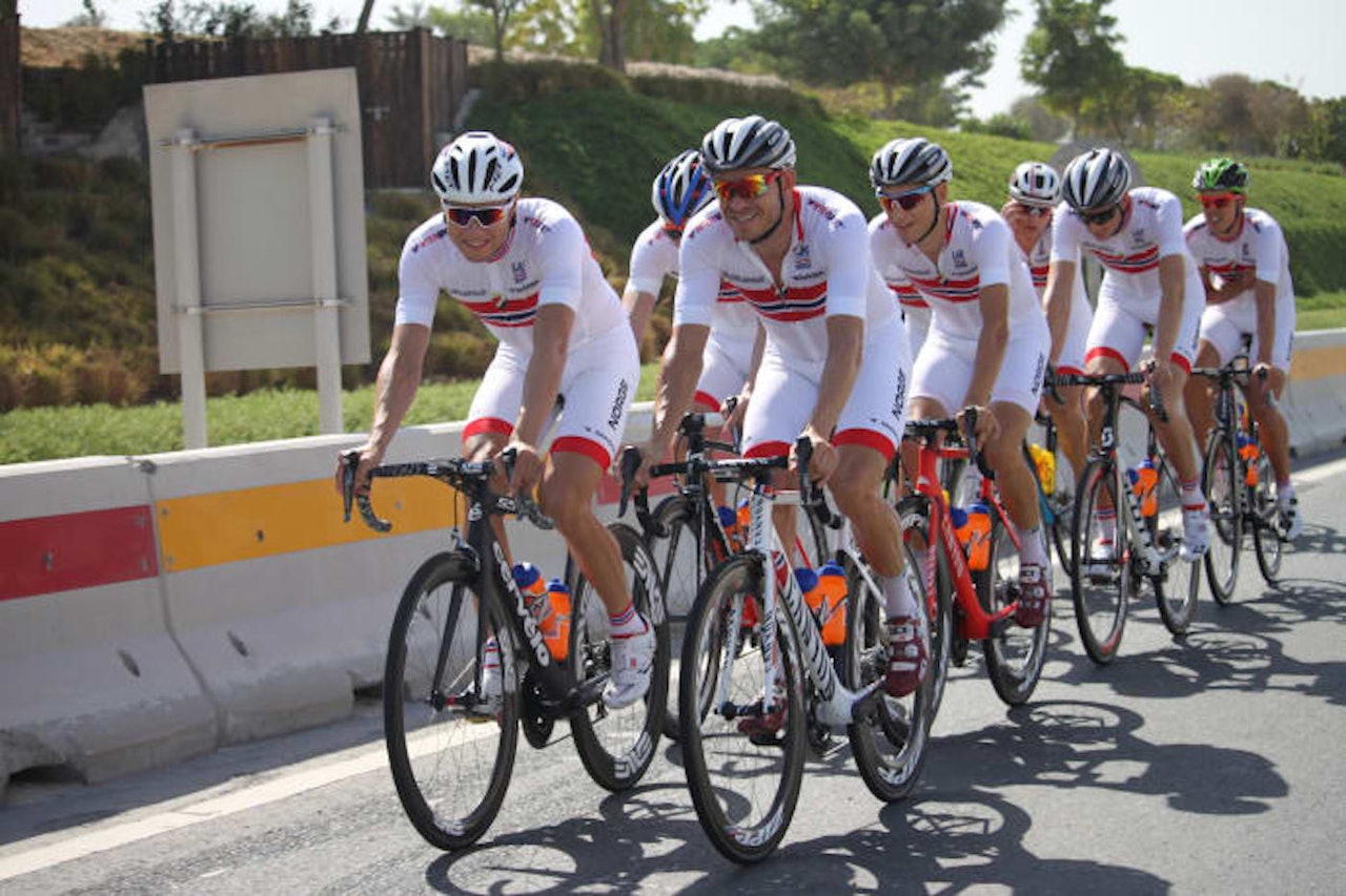 EM-KLARE: Edvald Boasson Hagen og Alexander Kristoff er blant de 30 rytterne som er klare for EM i august. Foto: NCF EM-KLARE: Edvald Boasson Hagen og Alexander Kristoff er blant de 30 rytterne som er klare for EM i august. Foto: NCF