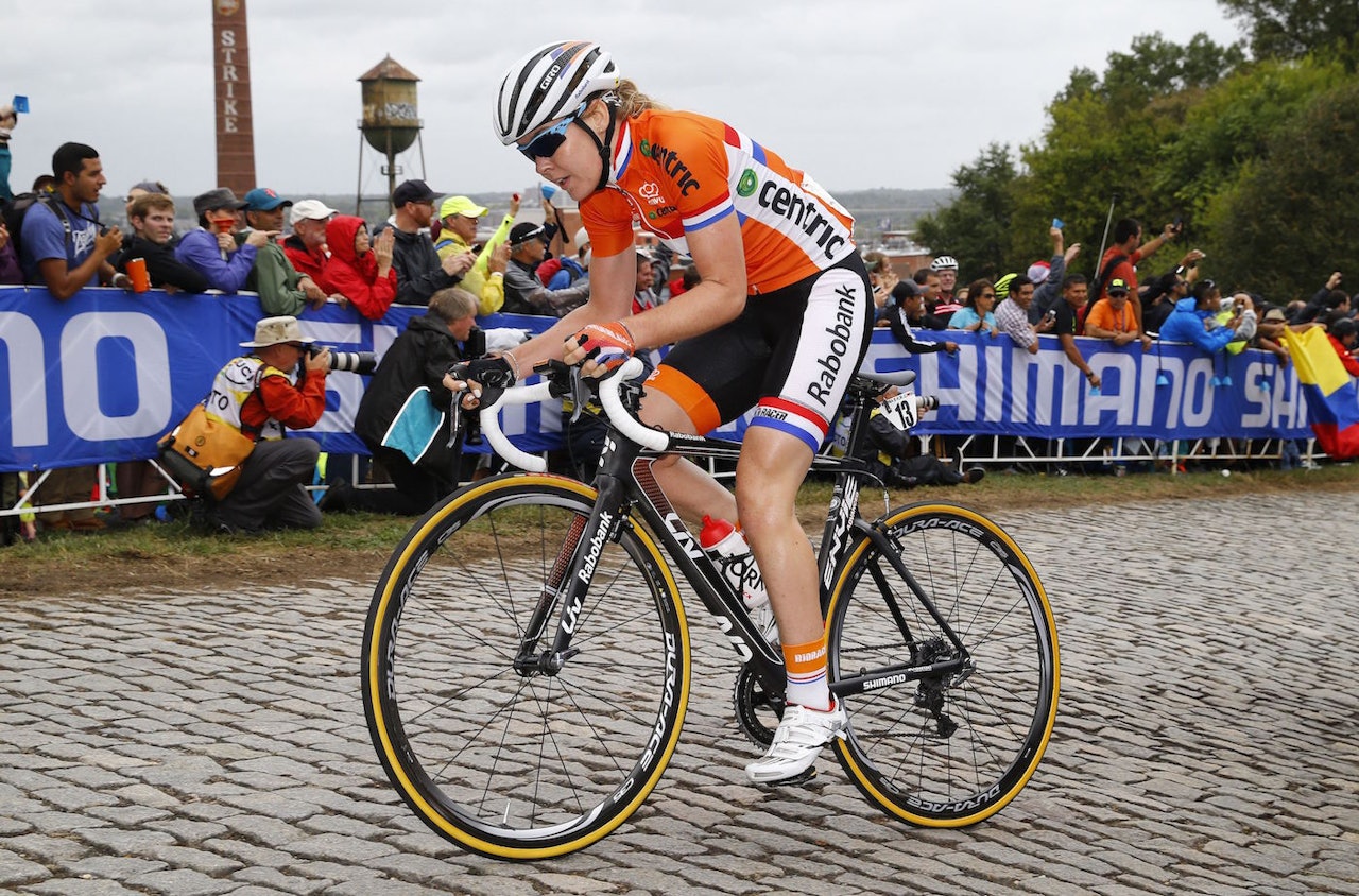 Anna van der Breggen seilte opp som Rabo Liv, og gikk ut av 2015 som verdens beste på UCIs ranking. Foto: Cor Vos Anna van der Breggen seilte opp som Rabo Liv, og gikk ut av 2015 som verdens beste på UCIs ranking. Foto: Cor Vos