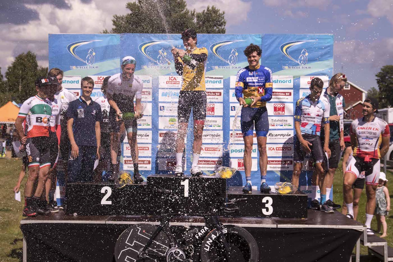 VANT U6: Sindre Bjerkestrand Haugsvær ser sammenlagtseieren i den svenske seksdagersklassikeren som karrierens største så langt. Foto: Magnus Bjerkestrand Eid VANT U6: Sindre Bjerkestrand Haugsvær ser sammenlagtseieren i den svenske seksdagersklassikeren som karrierens største så langt. Foto: Magnus Bjerkestrand Eid