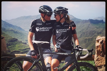 AVHENGIG AV FART: Monica Storhaug MÅ sette rekord på Jotunheimen Rundt, ellers rekker hun ikke sitt eget bryllup. Foto: Privat. AVHENGIG AV FART: Monica Storhaug MÅ sette rekord på Jotunheimen Rundt, ellers rekker hun ikke sitt eget bryllup. Foto: Privat.