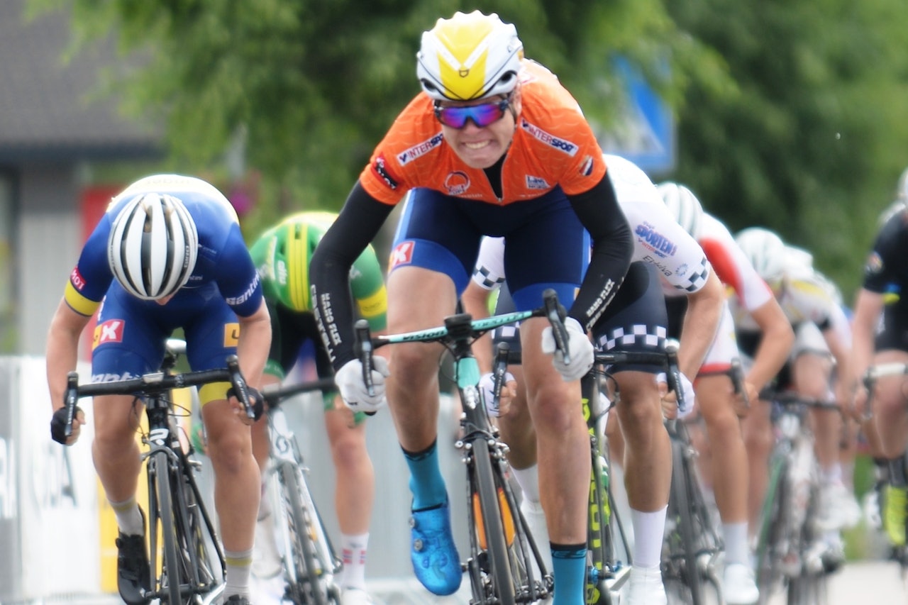 SPURTSEIER: Søren Wærenskjold vant juniorguttas finaleetappe. Foto: Kent Murdoch SPURTSEIER: Søren Wærenskjold vant juniorguttas finaleetappe. Foto: Kent Murdoch