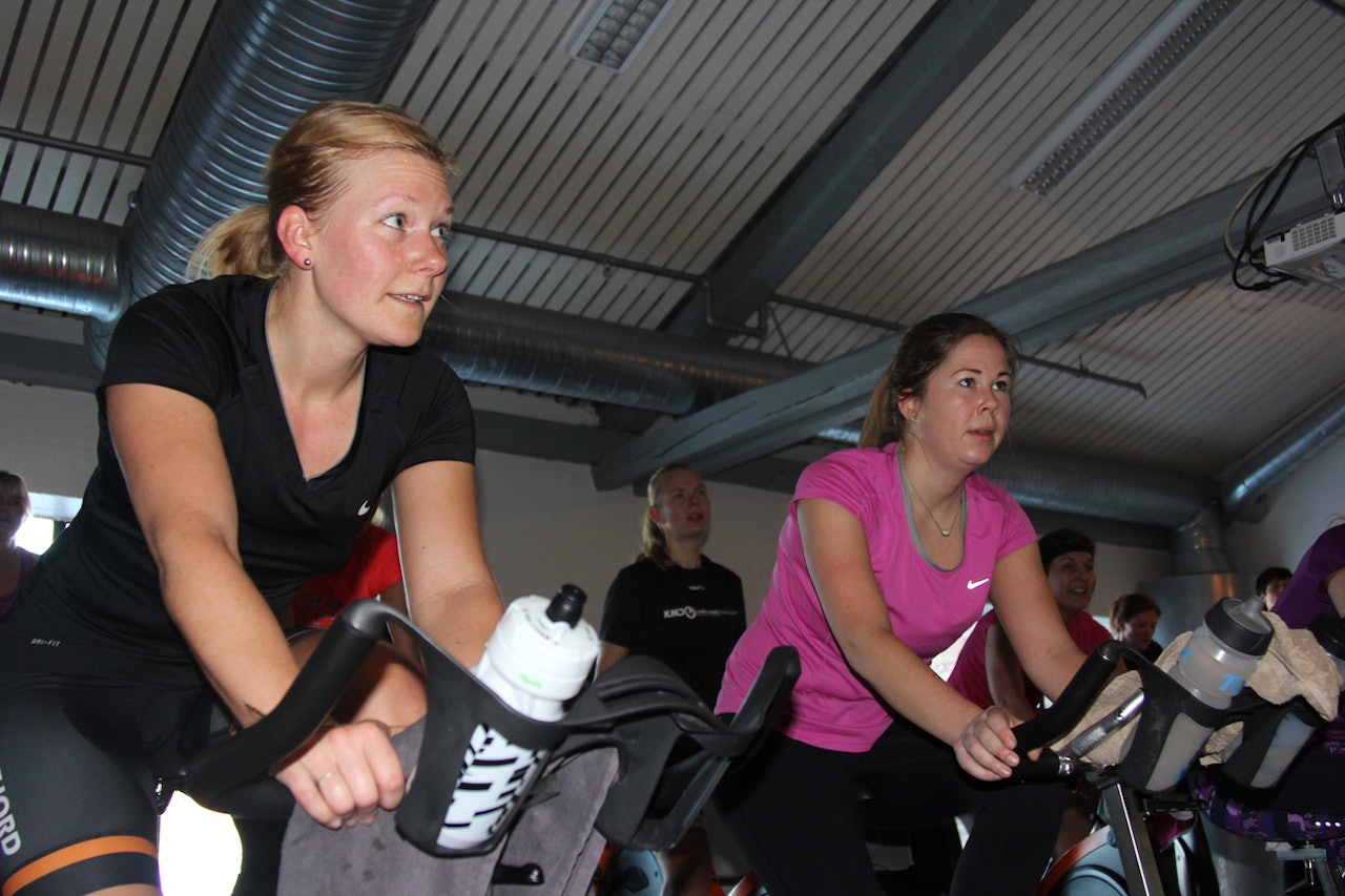 INNSATS: Ladies Edition first workout var fulltegnet i lang tid før helgas samling, og innsatsen var upåklagelig. Foto: Ingeborg Scheve