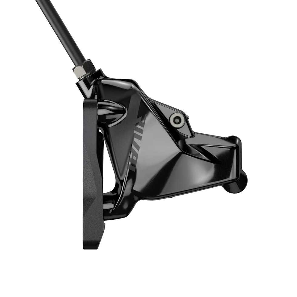 SVART: RIVAL AXS-gruppa er svart. Kaliperne passer flat mount standard. Rival Kaliper
