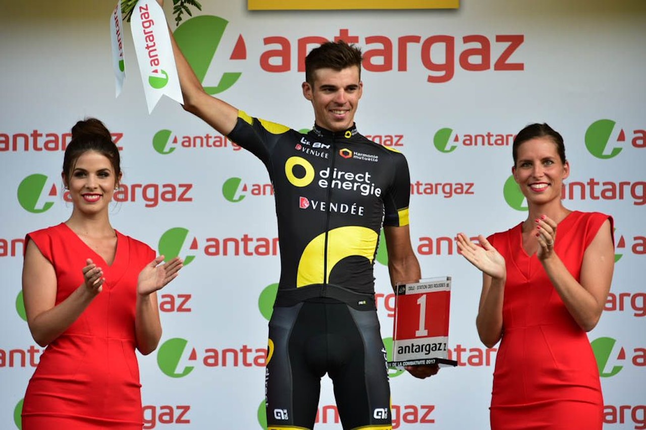 FRANSK KLATRER: Lillian Calmejane tok sin første etappeseier i Tour de France. Foto: letour.fr FRANSK KLATRER: Lillian Calmejane tok sin første etappeseier i Tour de France. Foto: letour.fr