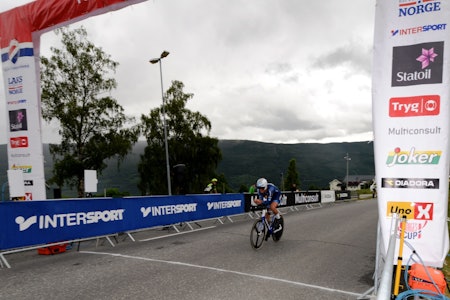 OVERLEGEN: Iver Johan Knotten vant seniorguttas tempo med over 20 sekunders margin. Foto: Kent Murdoch