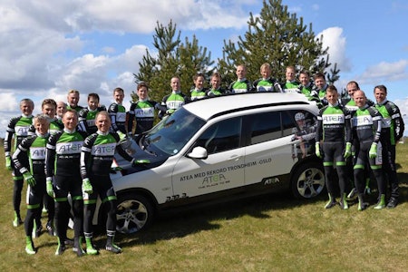 I politirapporten fra Nordmarka Rundt 2015 får Atea kraftig refs for gjentatt bruk av følgebil både under og etter rittet. Foto: Geir Sveum/Atea  I politirapporten fra Nordmarka Rundt 2015 får Atea kraftig refs for gjentatt bruk av følgebil både under og etter rittet. Foto: Geir Sveum/Atea