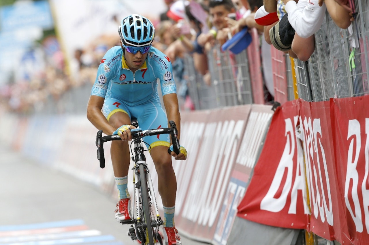 ENDELIG: Mikel Landa var nær tidligere i Giroen og i dag satt det endelig for spanjolen. Foto: Cor Vos
