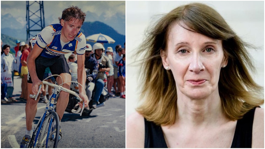 KLATRER: Philippa York vant blant annet klatretrøyen i Tour de France. I dag jobber hun som journalist, og har kommentert sykling på tv. Foto: Cor Vos. Philippa-York
