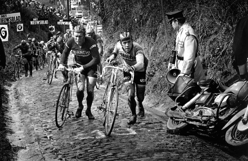 KOPPENBERG: En av de mest kjente brosteinsbakkene i Flandern rundt. Foto: Cor Vos. koppenberg