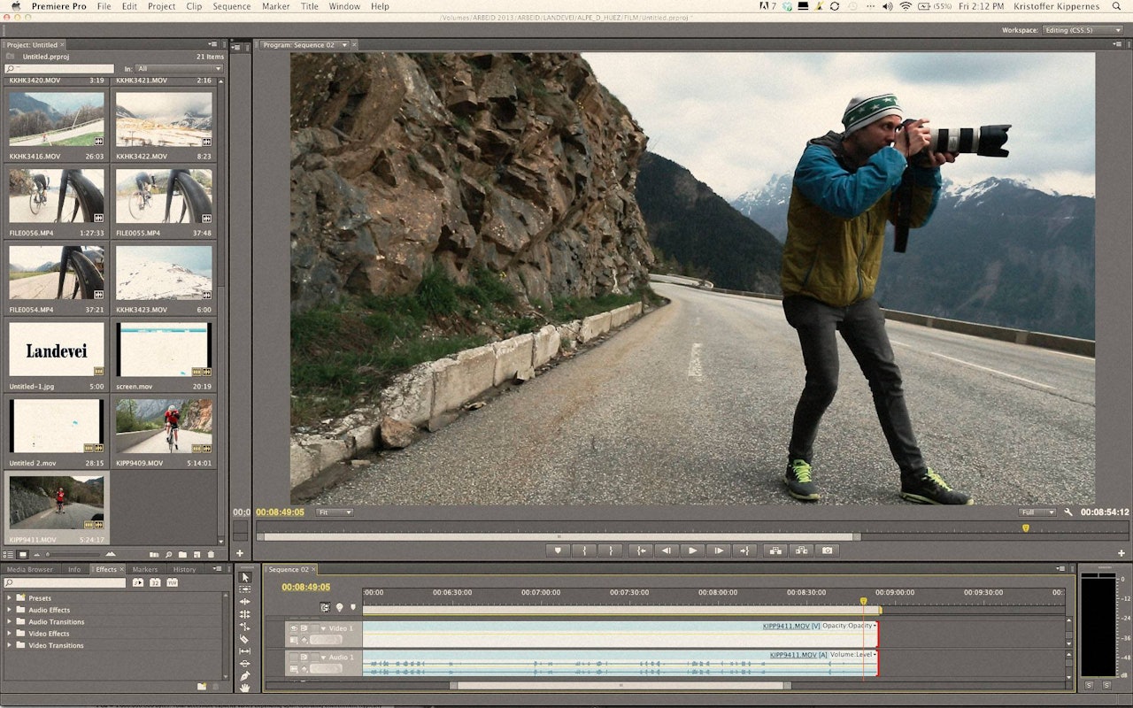 SELVPORTRETT: Kristoffer Kippernes i action på Alpe d'Huez 2013. Omsider er han fast mann i stallen. SELVPORTRETT: Kristoffer Kippernes i action på Alpe d'Huez 2013. Omsider er han fast mann i stallen.