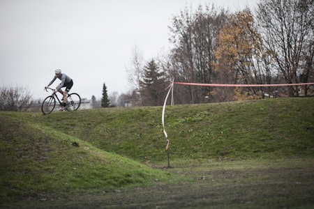 SKARP SVING: Jonas Strømberg legger kursen om under helgens Superprestige. SKARP SVING: Jonas Strømberg legger kursen om under helgens Superprestige.