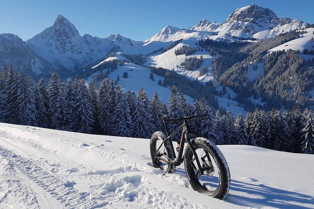 Greg Saw har brukt dagene før etapperittet til å rekognosere løypene som venter de neste dagene. Foto: Greg Saw Snow Bike Festival 2017 - prerace - Greg Saw 1400x933