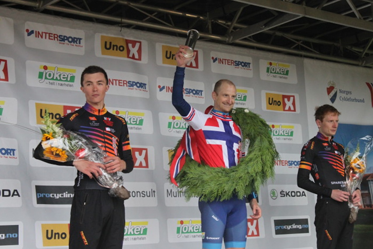 BEST: Reidar Borgersen knuste resten av eliten på gårsdagens NM-tempo. Foto: NCF. BEST: Reidar Borgersen knuste resten av eliten på gårsdagens NM-tempo. Foto: NCF.