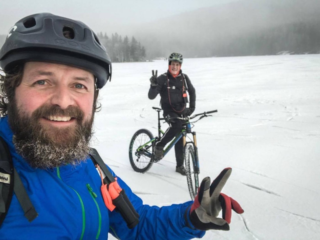 Søndagsfølelse i Nordmarka. Foto: Marius Arnesen Marius Arnesen - Morten Hauge - Nordmarka - Selfie 1400x1050