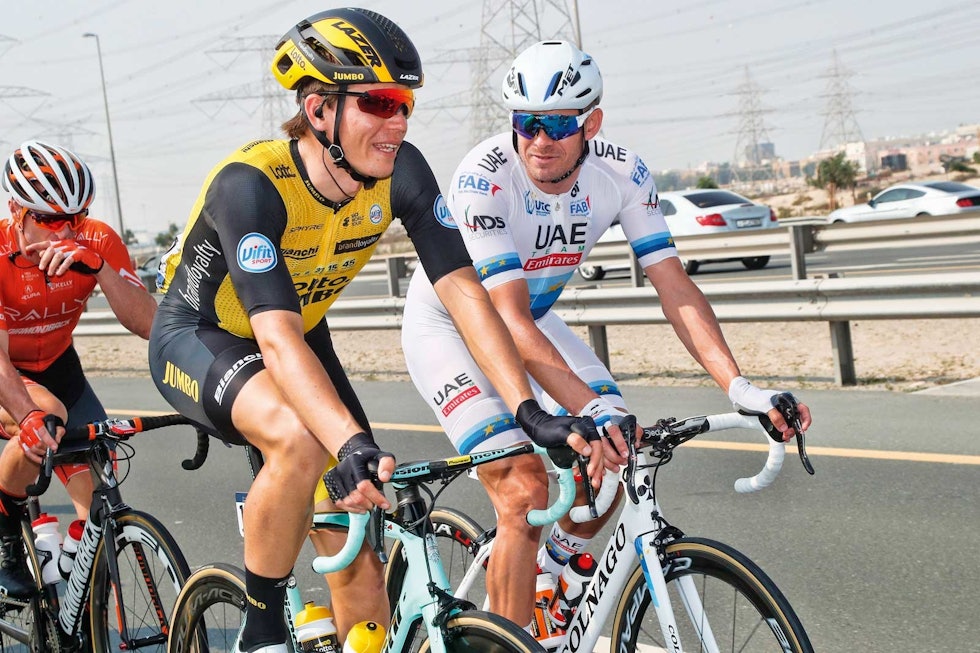 Brukte tid: Alexander Kristoff var ingen utpreget ener i U23-klassen. Han har brukt mange år på å bli en verdensener. Amund Grøndahl Jansen er på mange måter lik. Bunnsolid som U23 og nå proff, med et stadig høyere nivå inne. Foto: Cor Vos. Vinner-hjelperytter-5