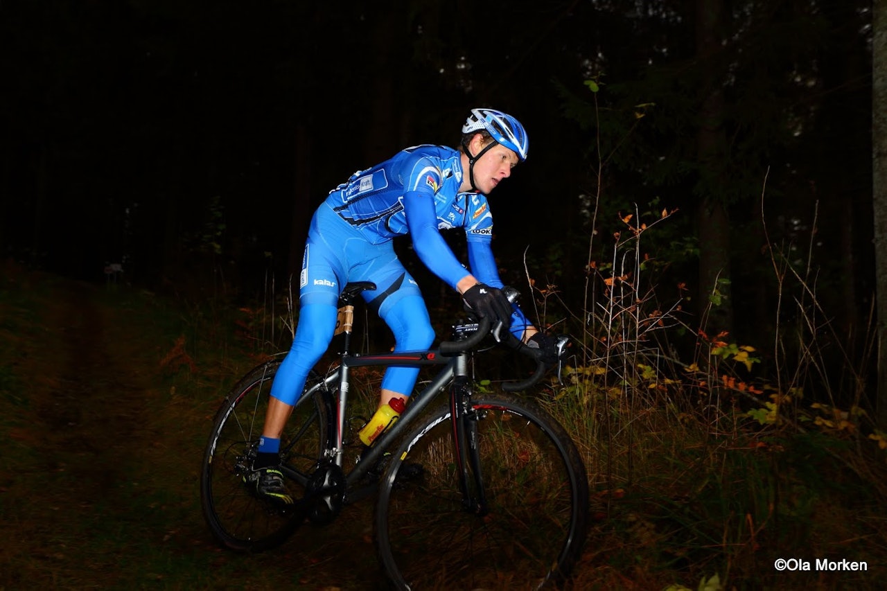 STERK: Kristoffer Sommer Wormsen fra Team Ringeriks-Kraft hentet hjem seieren sammenlagt. STERK: Kristoffer Sommer Wormsen fra Team Ringeriks-Kraft hentet hjem seieren sammenlagt.