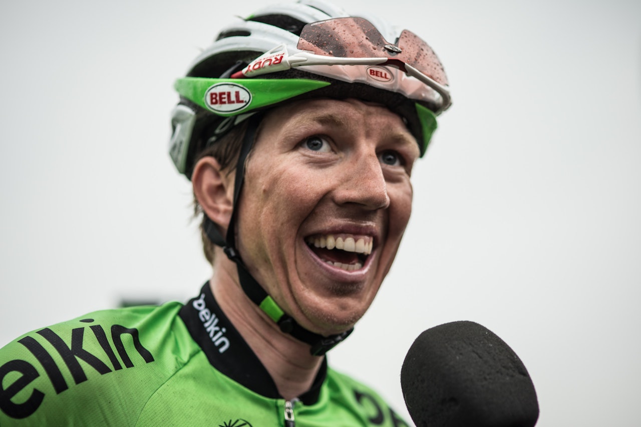SUPER-SEP: Sep Vanmarcke (Belkin Pro Cycling Team) stakk av med seieren på 3. etappe opp til Budor