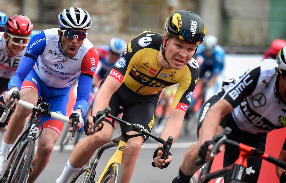 IMPONERTE: Tobias Foss var blant de beste på en tøff tempoetappe i Baskerland rundt. Foto: Cor Vos tobias foss tirreno adriatico baskerland rundt