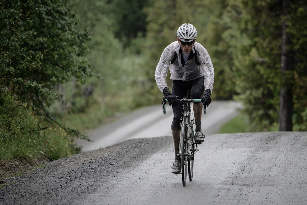 HARDØKT: Kjør de første regnturene dine som korte turer - eller hardøkter. Da blir regnet veldig sekundært. Foto: Kåre Dehlie Thorstad. regn-6