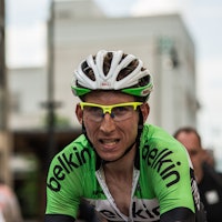 FLYVENDE HOLLENDER: Bauke Mollema (Belkin Pro Cycling Team) tok kongeetappen på Lillehammer.