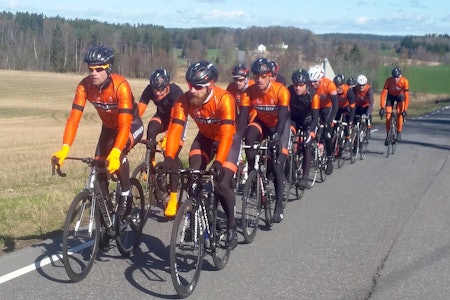 TEAM KJEKKAS melder om gode rullebein en uke før Enebakk Rundt. Foto: Privat TEAM KJEKKAS melder om gode rullebein en uke før Enebakk Rundt. Foto: Privat