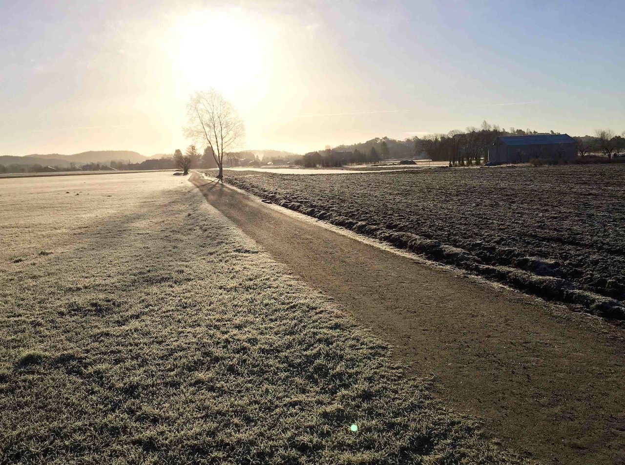 VELKOMMEN TIL HIMMELEN: På veier som dette skal det gå fort i Søgne. VELKOMMEN TIL HIMMELEN: På veier som dette skal det gå fort i Søgne.