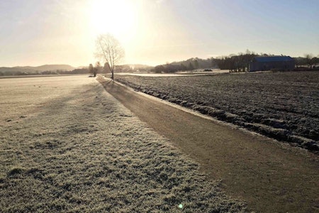 VELKOMMEN TIL HIMMELEN: På veier som dette skal det gå fort i Søgne. VELKOMMEN TIL HIMMELEN: På veier som dette skal det gå fort i Søgne.