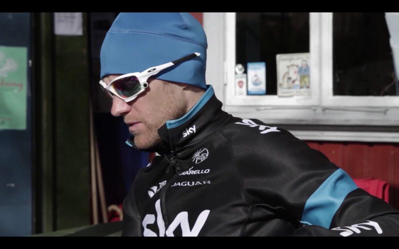 TRENING: Lars Petter melder selv om god form til Liége-Bastogne-Liége i morgen. TRENING: Lars Petter melder selv om god form til Liége-Bastogne-Liége i morgen.