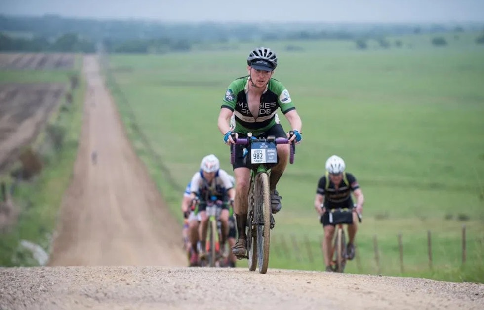 BEINHARDT: De amerikanske grusrittene er toneangivende for den nye gravel-grenen. Rittene er ofte lange og særdeles harde. Illustrasjonsfoto: Gravel-Worlds.com. vm i gravel i usa nebraska
